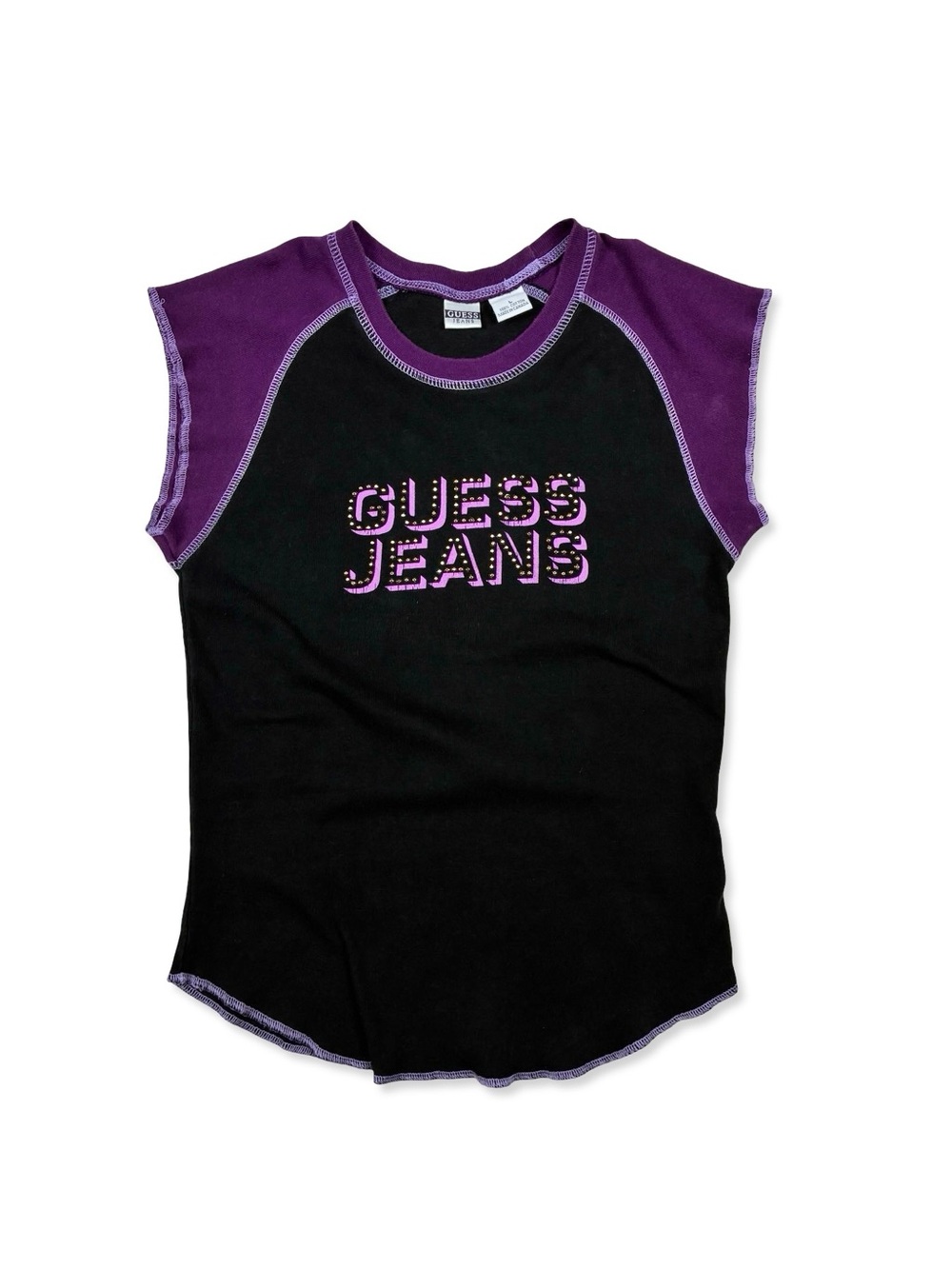 GUESS Jeans Vintage 90's Rhinestone Top